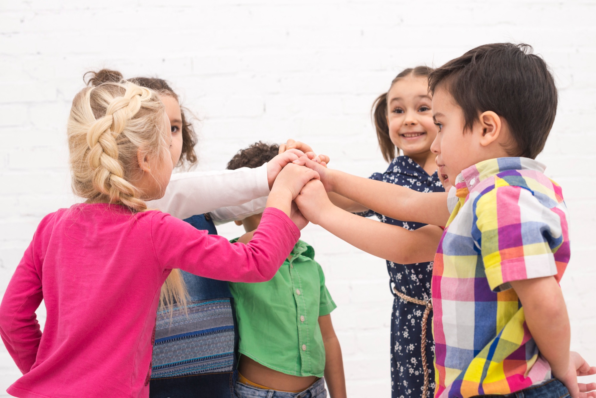 Children learning and playing outdoors