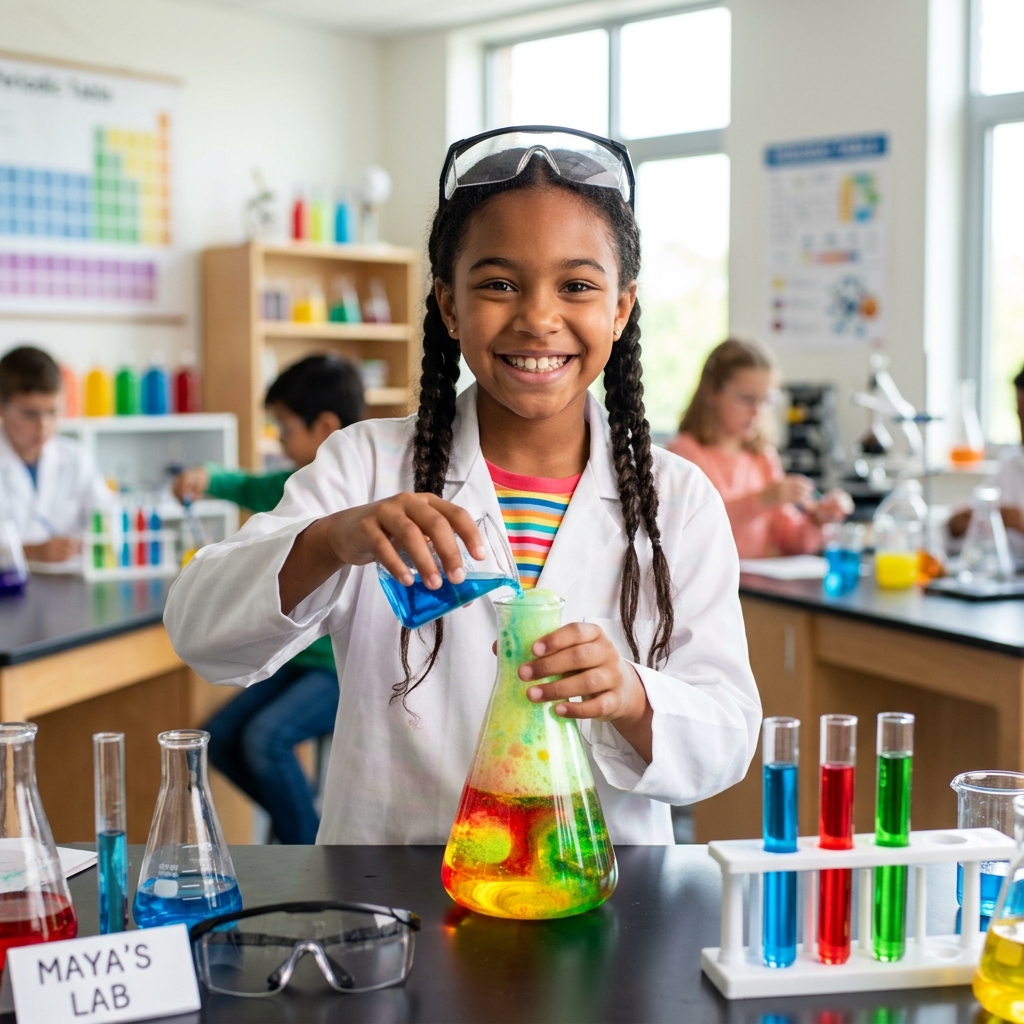 Science Learning Student